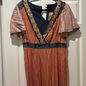 Colorful Anthropologie Jumpsuit